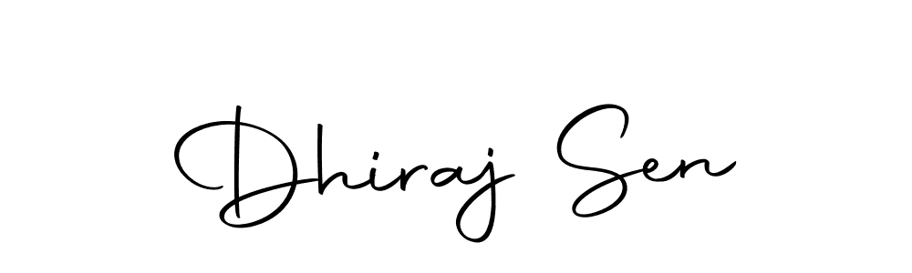 How to make Dhiraj Sen signature? Autography-DOLnW is a professional autograph style. Create handwritten signature for Dhiraj Sen name. Dhiraj Sen signature style 10 images and pictures png