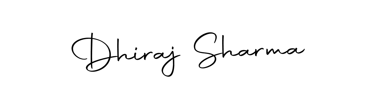 if you are searching for the best signature style for your name Dhiraj Sharma. so please give up your signature search. here we have designed multiple signature styles  using Autography-DOLnW. Dhiraj Sharma signature style 10 images and pictures png