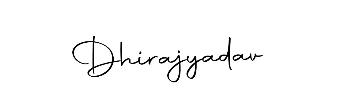 Dhirajyadav stylish signature style. Best Handwritten Sign (Autography-DOLnW) for my name. Handwritten Signature Collection Ideas for my name Dhirajyadav. Dhirajyadav signature style 10 images and pictures png