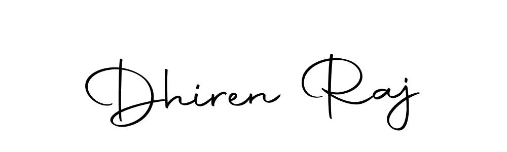 You can use this online signature creator to create a handwritten signature for the name Dhiren Raj. This is the best online autograph maker. Dhiren Raj signature style 10 images and pictures png