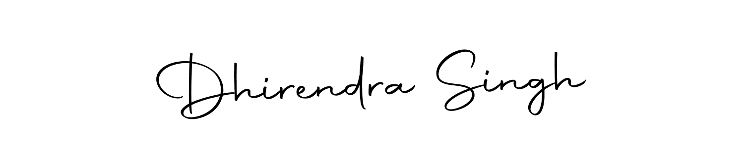 Design your own signature with our free online signature maker. With this signature software, you can create a handwritten (Autography-DOLnW) signature for name Dhirendra Singh. Dhirendra Singh signature style 10 images and pictures png