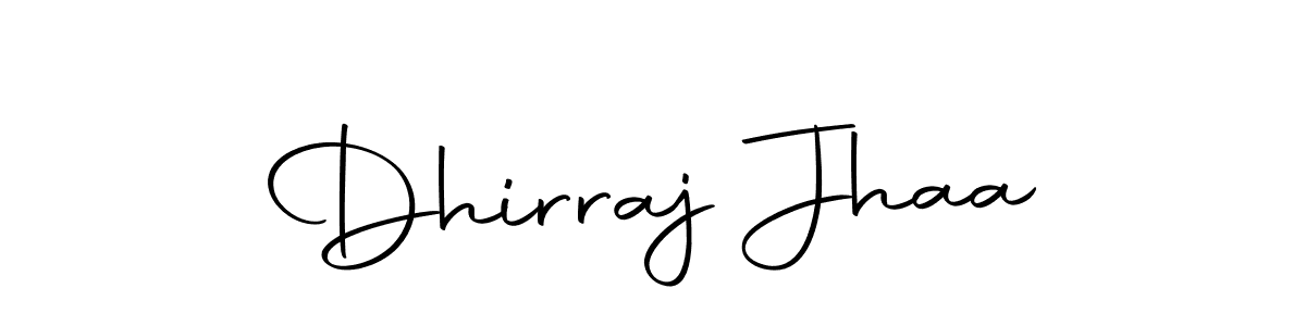 The best way (Autography-DOLnW) to make a short signature is to pick only two or three words in your name. The name Dhirraj Jhaa include a total of six letters. For converting this name. Dhirraj Jhaa signature style 10 images and pictures png