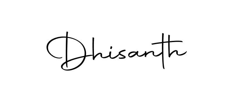Dhisanth stylish signature style. Best Handwritten Sign (Autography-DOLnW) for my name. Handwritten Signature Collection Ideas for my name Dhisanth. Dhisanth signature style 10 images and pictures png
