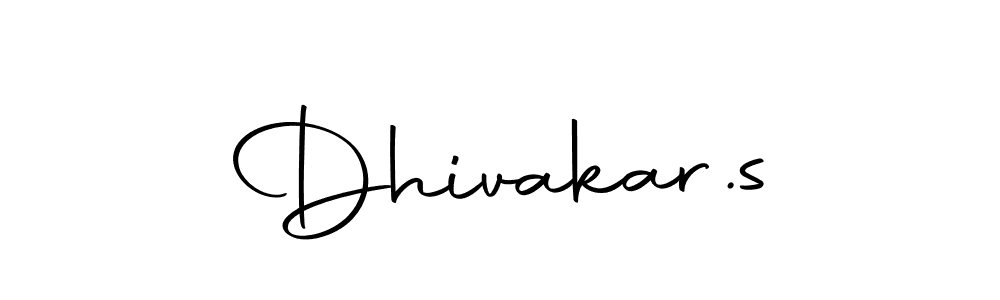 It looks lik you need a new signature style for name Dhivakar.s. Design unique handwritten (Autography-DOLnW) signature with our free signature maker in just a few clicks. Dhivakar.s signature style 10 images and pictures png
