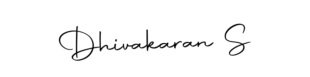 You can use this online signature creator to create a handwritten signature for the name Dhivakaran S. This is the best online autograph maker. Dhivakaran S signature style 10 images and pictures png