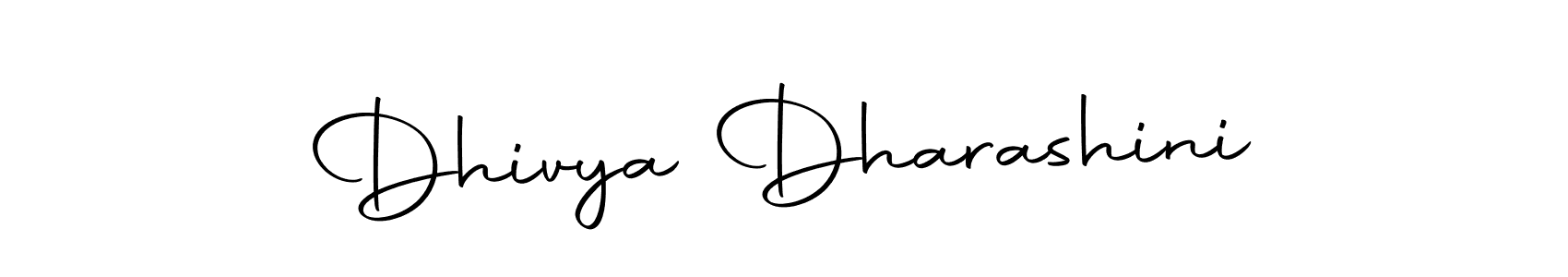 Dhivya Dharashini stylish signature style. Best Handwritten Sign (Autography-DOLnW) for my name. Handwritten Signature Collection Ideas for my name Dhivya Dharashini. Dhivya Dharashini signature style 10 images and pictures png