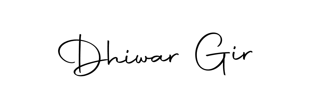 How to Draw Dhiwar Gir signature style? Autography-DOLnW is a latest design signature styles for name Dhiwar Gir. Dhiwar Gir signature style 10 images and pictures png