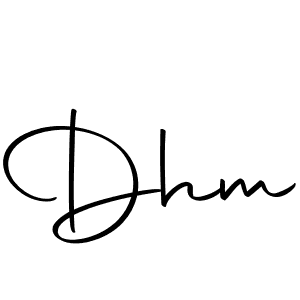 How to make Dhm name signature. Use Autography-DOLnW style for creating short signs online. This is the latest handwritten sign. Dhm signature style 10 images and pictures png