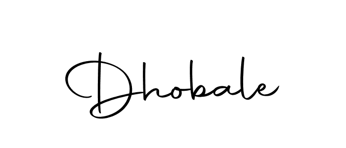 Use a signature maker to create a handwritten signature online. With this signature software, you can design (Autography-DOLnW) your own signature for name Dhobale. Dhobale signature style 10 images and pictures png