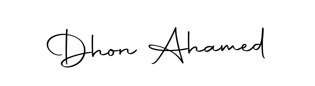 You can use this online signature creator to create a handwritten signature for the name Dhon Ahamed. This is the best online autograph maker. Dhon Ahamed signature style 10 images and pictures png