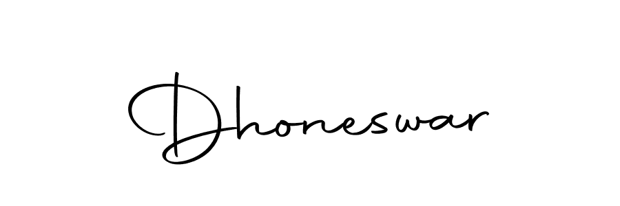 How to make Dhoneswar signature? Autography-DOLnW is a professional autograph style. Create handwritten signature for Dhoneswar name. Dhoneswar signature style 10 images and pictures png