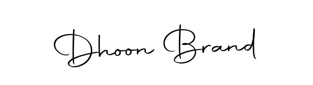 The best way (Autography-DOLnW) to make a short signature is to pick only two or three words in your name. The name Dhoon Brand include a total of six letters. For converting this name. Dhoon Brand signature style 10 images and pictures png