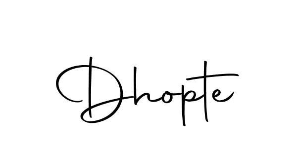 How to make Dhopte name signature. Use Autography-DOLnW style for creating short signs online. This is the latest handwritten sign. Dhopte signature style 10 images and pictures png