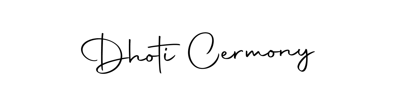 Dhoti Cermony stylish signature style. Best Handwritten Sign (Autography-DOLnW) for my name. Handwritten Signature Collection Ideas for my name Dhoti Cermony. Dhoti Cermony signature style 10 images and pictures png
