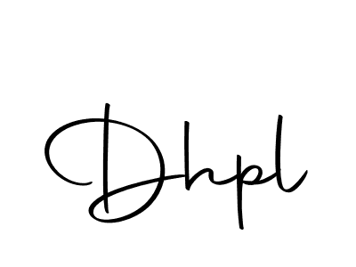 Make a beautiful signature design for name Dhpl. With this signature (Autography-DOLnW) style, you can create a handwritten signature for free. Dhpl signature style 10 images and pictures png
