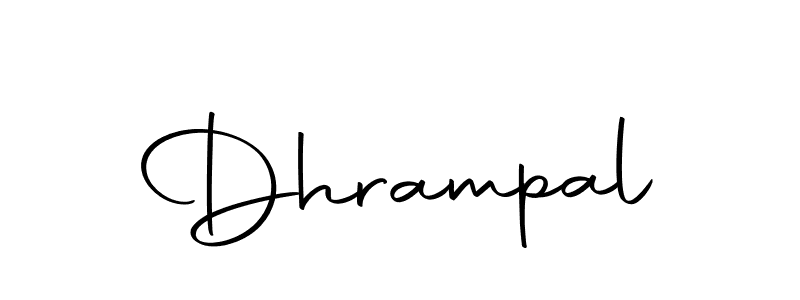 Use a signature maker to create a handwritten signature online. With this signature software, you can design (Autography-DOLnW) your own signature for name Dhrampal. Dhrampal signature style 10 images and pictures png