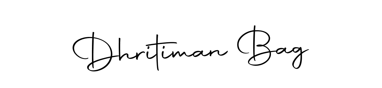 The best way (Autography-DOLnW) to make a short signature is to pick only two or three words in your name. The name Dhritiman Bag include a total of six letters. For converting this name. Dhritiman Bag signature style 10 images and pictures png