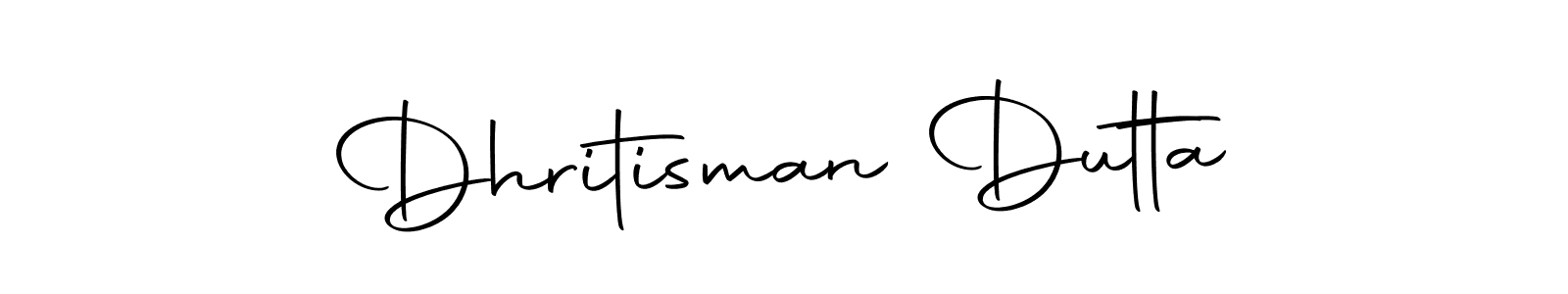 Also we have Dhritisman Dutta name is the best signature style. Create professional handwritten signature collection using Autography-DOLnW autograph style. Dhritisman Dutta signature style 10 images and pictures png