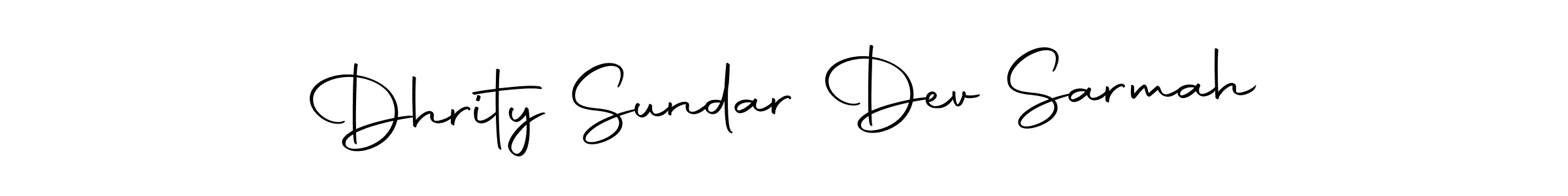 Also we have Dhrity Sundar Dev Sarmah name is the best signature style. Create professional handwritten signature collection using Autography-DOLnW autograph style. Dhrity Sundar Dev Sarmah signature style 10 images and pictures png