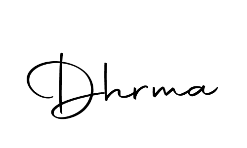 Autography-DOLnW is a professional signature style that is perfect for those who want to add a touch of class to their signature. It is also a great choice for those who want to make their signature more unique. Get Dhrma name to fancy signature for free. Dhrma signature style 10 images and pictures png