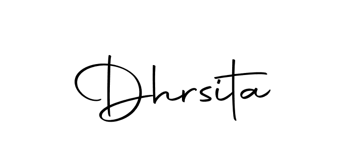 You should practise on your own different ways (Autography-DOLnW) to write your name (Dhrsita) in signature. don't let someone else do it for you. Dhrsita signature style 10 images and pictures png