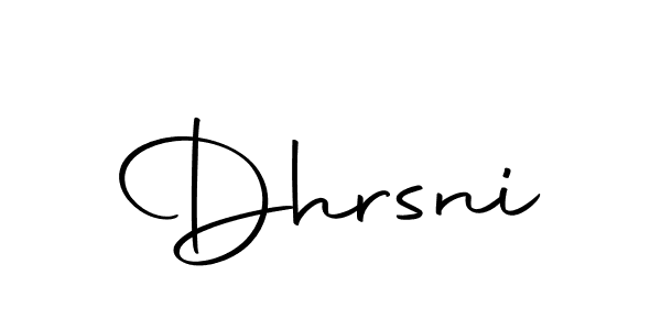 Make a beautiful signature design for name Dhrsni. Use this online signature maker to create a handwritten signature for free. Dhrsni signature style 10 images and pictures png