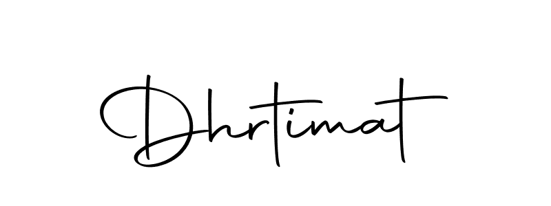 Make a beautiful signature design for name Dhrtimat. With this signature (Autography-DOLnW) style, you can create a handwritten signature for free. Dhrtimat signature style 10 images and pictures png