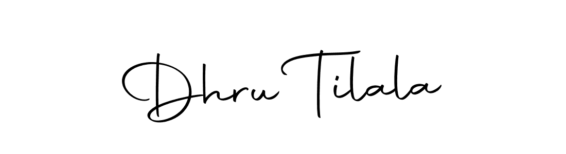 if you are searching for the best signature style for your name Dhru Tilala. so please give up your signature search. here we have designed multiple signature styles  using Autography-DOLnW. Dhru Tilala signature style 10 images and pictures png