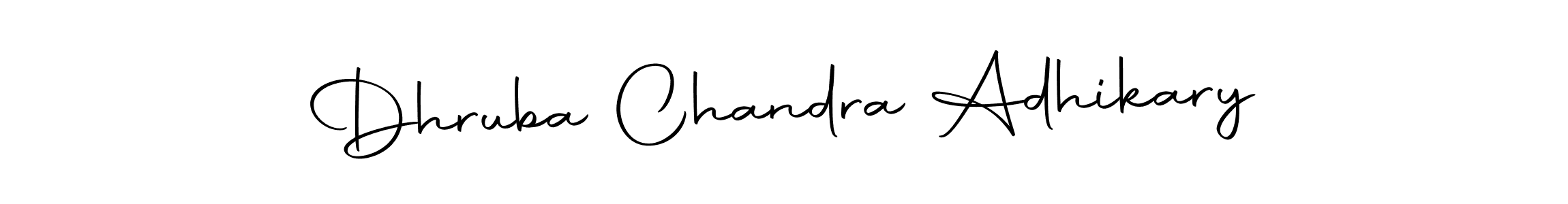 if you are searching for the best signature style for your name Dhruba Chandra Adhikary. so please give up your signature search. here we have designed multiple signature styles  using Autography-DOLnW. Dhruba Chandra Adhikary signature style 10 images and pictures png