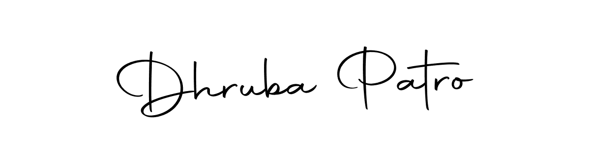 if you are searching for the best signature style for your name Dhruba Patro. so please give up your signature search. here we have designed multiple signature styles  using Autography-DOLnW. Dhruba Patro signature style 10 images and pictures png