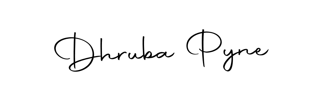 Use a signature maker to create a handwritten signature online. With this signature software, you can design (Autography-DOLnW) your own signature for name Dhruba Pyne. Dhruba Pyne signature style 10 images and pictures png