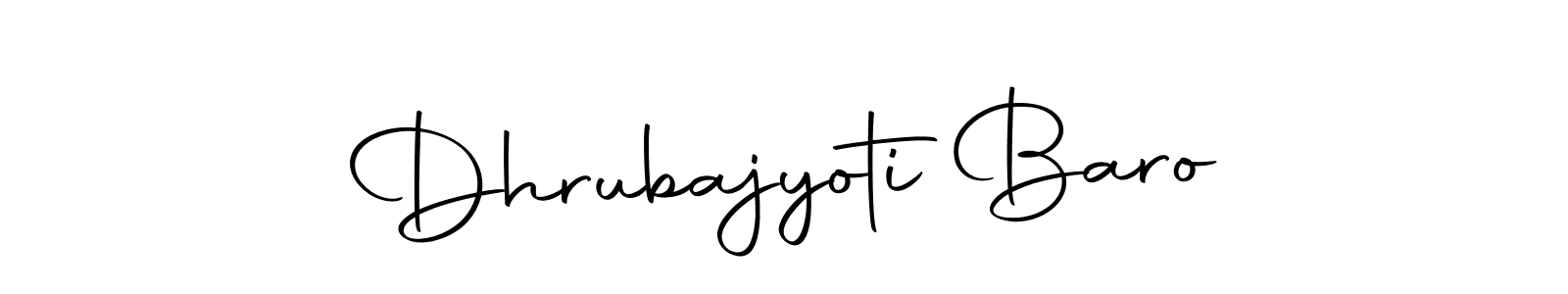 Make a beautiful signature design for name Dhrubajyoti Baro. Use this online signature maker to create a handwritten signature for free. Dhrubajyoti Baro signature style 10 images and pictures png
