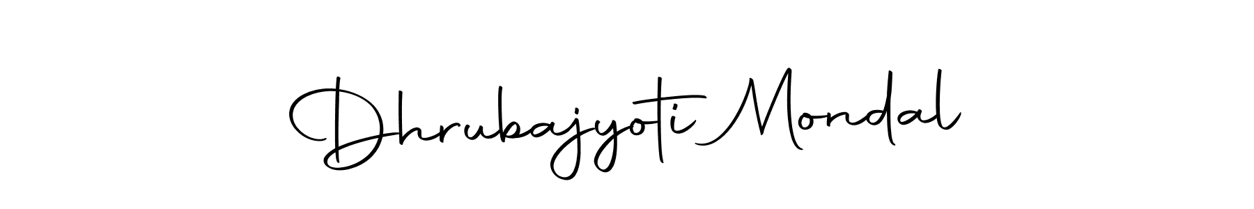 Also we have Dhrubajyoti Mondal name is the best signature style. Create professional handwritten signature collection using Autography-DOLnW autograph style. Dhrubajyoti Mondal signature style 10 images and pictures png