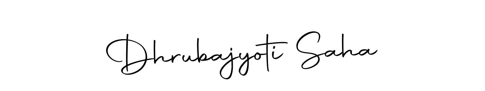 You should practise on your own different ways (Autography-DOLnW) to write your name (Dhrubajyoti Saha) in signature. don't let someone else do it for you. Dhrubajyoti Saha signature style 10 images and pictures png
