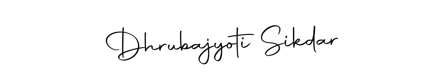 It looks lik you need a new signature style for name Dhrubajyoti Sikdar. Design unique handwritten (Autography-DOLnW) signature with our free signature maker in just a few clicks. Dhrubajyoti Sikdar signature style 10 images and pictures png