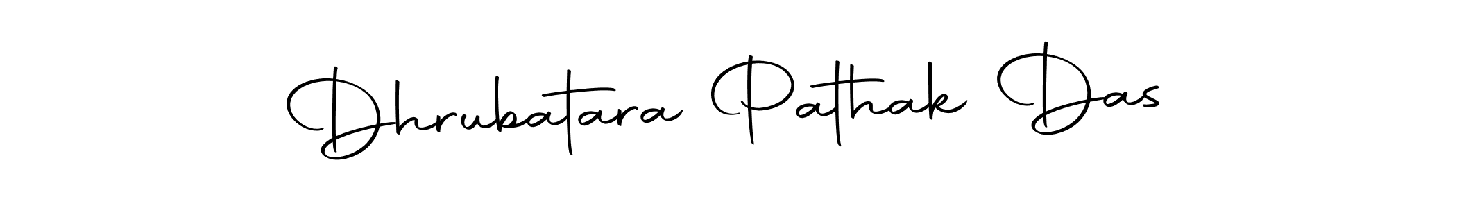 Design your own signature with our free online signature maker. With this signature software, you can create a handwritten (Autography-DOLnW) signature for name Dhrubatara Pathak Das. Dhrubatara Pathak Das signature style 10 images and pictures png