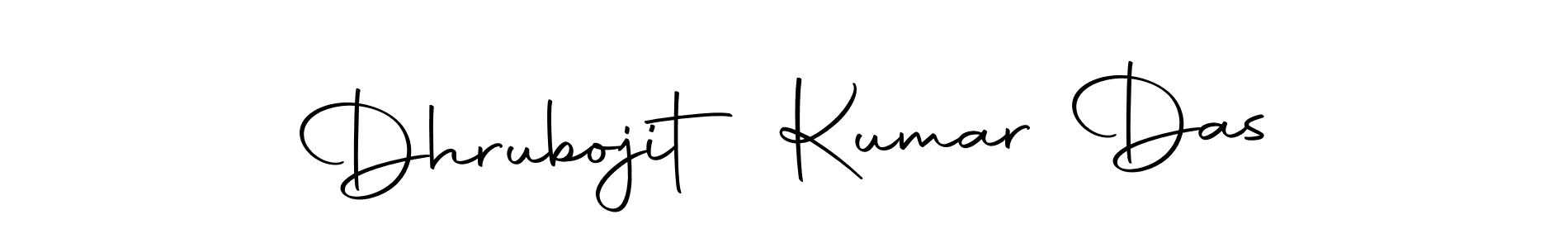 The best way (Autography-DOLnW) to make a short signature is to pick only two or three words in your name. The name Dhrubojit Kumar Das include a total of six letters. For converting this name. Dhrubojit Kumar Das signature style 10 images and pictures png