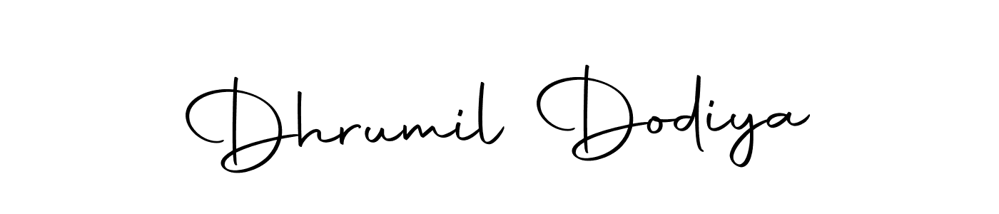 The best way (Autography-DOLnW) to make a short signature is to pick only two or three words in your name. The name Dhrumil Dodiya include a total of six letters. For converting this name. Dhrumil Dodiya signature style 10 images and pictures png