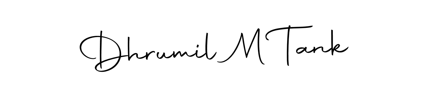 Also You can easily find your signature by using the search form. We will create Dhrumil M Tank name handwritten signature images for you free of cost using Autography-DOLnW sign style. Dhrumil M Tank signature style 10 images and pictures png