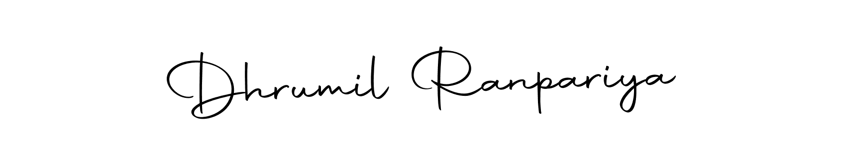 It looks lik you need a new signature style for name Dhrumil Ranpariya. Design unique handwritten (Autography-DOLnW) signature with our free signature maker in just a few clicks. Dhrumil Ranpariya signature style 10 images and pictures png