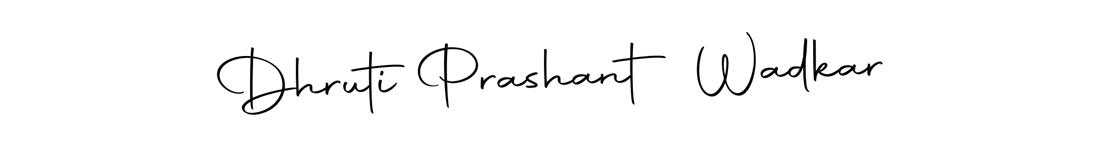 See photos of Dhruti Prashant Wadkar official signature by Spectra . Check more albums & portfolios. Read reviews & check more about Autography-DOLnW font. Dhruti Prashant Wadkar signature style 10 images and pictures png
