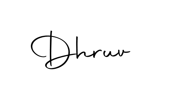 How to Draw Dhruv  signature style? Autography-DOLnW is a latest design signature styles for name Dhruv . Dhruv  signature style 10 images and pictures png