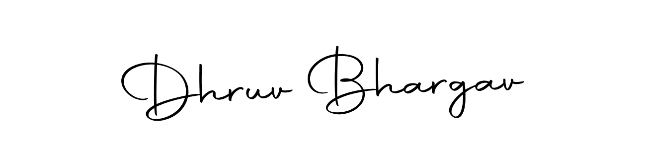 It looks lik you need a new signature style for name Dhruv Bhargav. Design unique handwritten (Autography-DOLnW) signature with our free signature maker in just a few clicks. Dhruv Bhargav signature style 10 images and pictures png