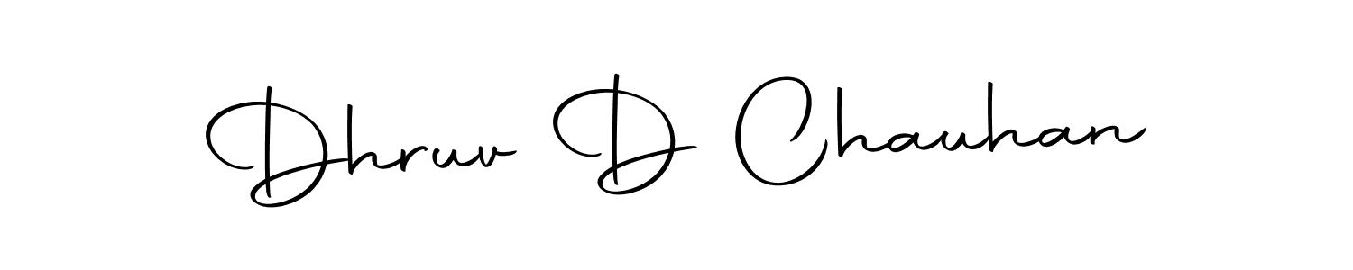 It looks lik you need a new signature style for name Dhruv D Chauhan. Design unique handwritten (Autography-DOLnW) signature with our free signature maker in just a few clicks. Dhruv D Chauhan signature style 10 images and pictures png
