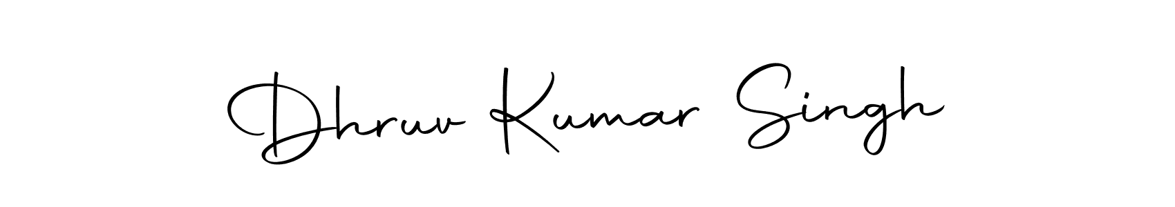 Autography-DOLnW is a professional signature style that is perfect for those who want to add a touch of class to their signature. It is also a great choice for those who want to make their signature more unique. Get Dhruv Kumar Singh name to fancy signature for free. Dhruv Kumar Singh signature style 10 images and pictures png