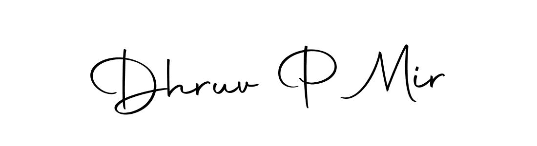 You can use this online signature creator to create a handwritten signature for the name Dhruv P Mir. This is the best online autograph maker. Dhruv P Mir signature style 10 images and pictures png