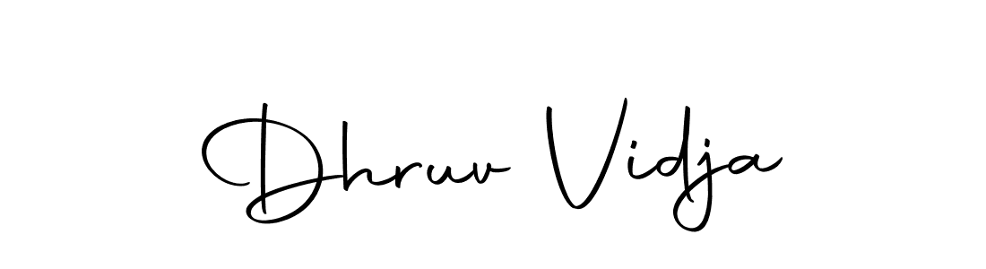 This is the best signature style for the Dhruv Vidja name. Also you like these signature font (Autography-DOLnW). Mix name signature. Dhruv Vidja signature style 10 images and pictures png