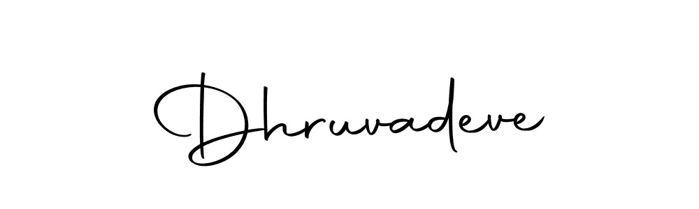 It looks lik you need a new signature style for name Dhruvadeve. Design unique handwritten (Autography-DOLnW) signature with our free signature maker in just a few clicks. Dhruvadeve signature style 10 images and pictures png