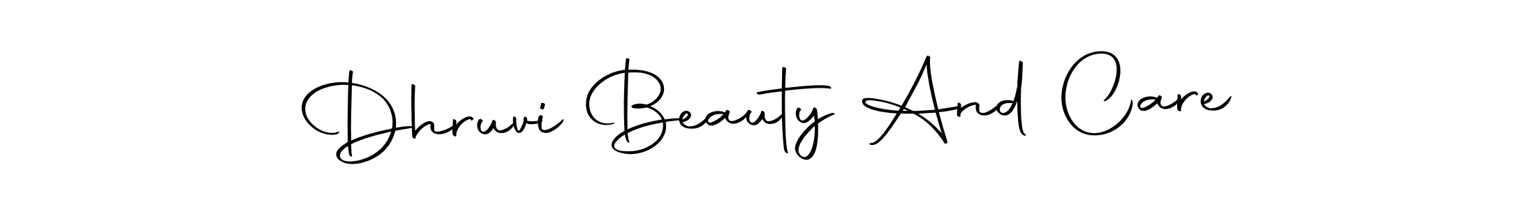 You should practise on your own different ways (Autography-DOLnW) to write your name (Dhruvi Beauty And Care) in signature. don't let someone else do it for you. Dhruvi Beauty And Care signature style 10 images and pictures png