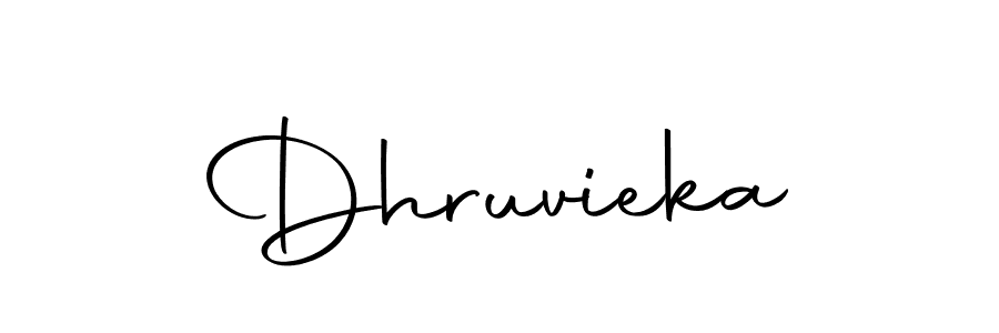 Here are the top 10 professional signature styles for the name Dhruvieka. These are the best autograph styles you can use for your name. Dhruvieka signature style 10 images and pictures png